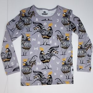 PaaPii ABC Rooster Long Sleeve T-shirt